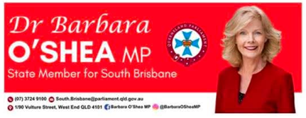 Dr Barbara O'Shea MP logo